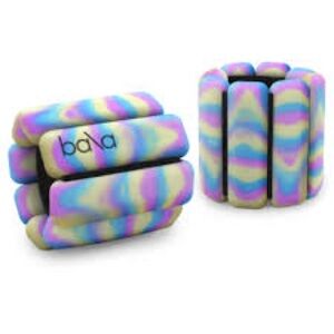 Bala 1 pound pink/yellow/blue wrist weights